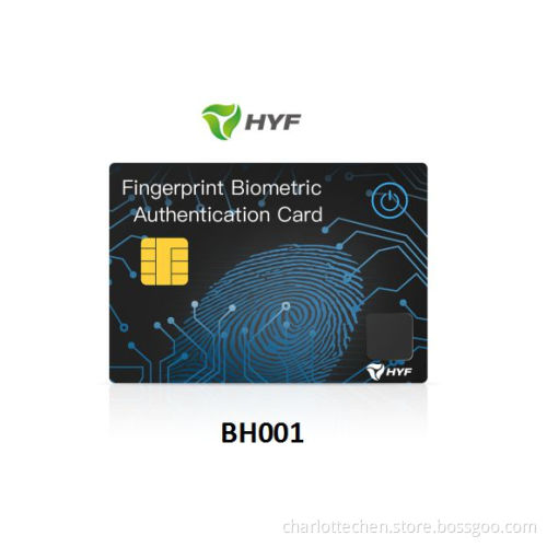 fingerprint card